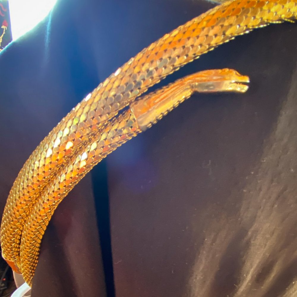 Gold Snake Belt